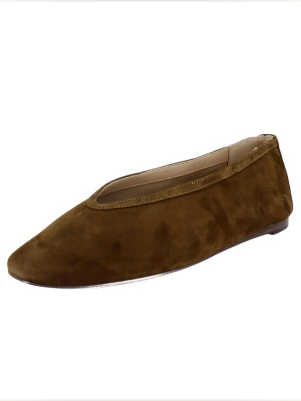 Steve Madden Leni Ballet Flats Chestnut Brown 7.5 - Picture 2 of 10